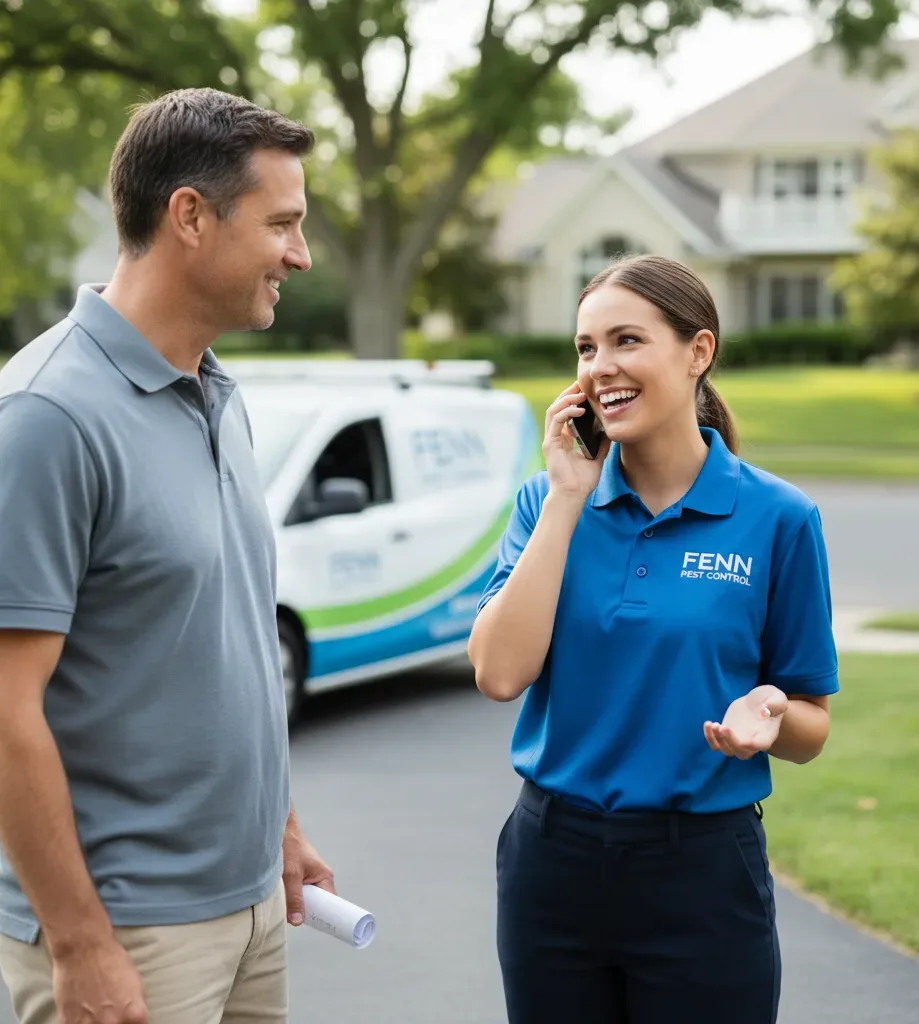 Fenn Pest Control customer support in East Troy